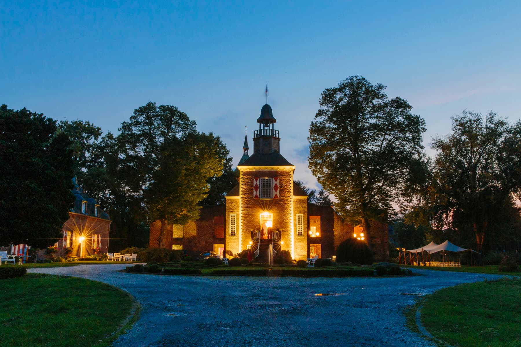 Winterleuchten am Schloss Hertefeld